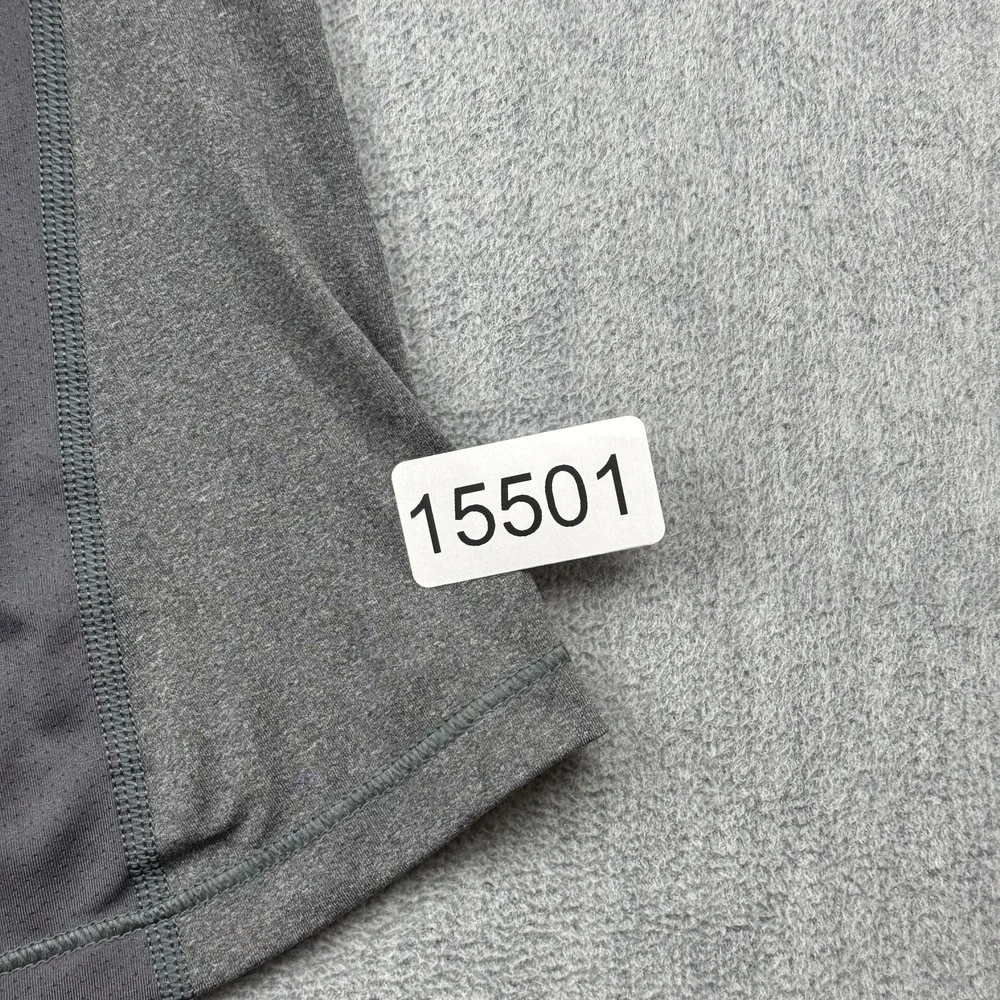 Nike Tank Top Womens Small Gray Dri-FIT Racerback Stretch Training Yoga Gym Top